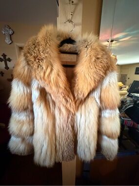 Ranch Red Fox Fur Jacket